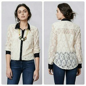 Anthropologie Vanessa Virginia Gemma blouse